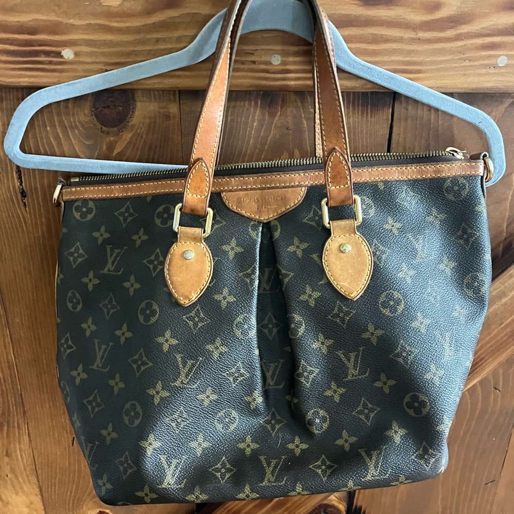 Louis Vuitton Dark Brown Monogram Tote